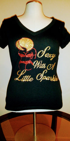 Sexy With A Little Sparkle - Black