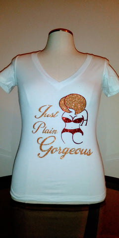 Just Plain Gorgeous-white